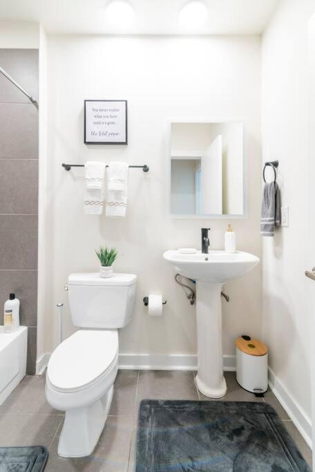 Charming Cozy Apartment With Wi-Fi & Free Parking Charlotte Luaran gambar
